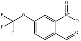 Benzaldehyde, 2-nitro-4-(trifluoromethoxy)- Structure