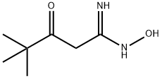 N-HYDROXY-4,4-DIMETHYL-3-OXO-PENTANAMIDINE Structure