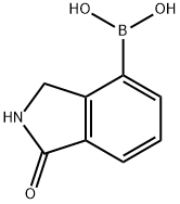 B-(2,3-dihydro-1-oxo-1H-isoindol-4-yl)-Boronic acid Structure