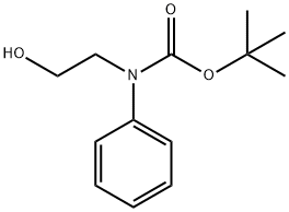 (2-ヒドロキシエチル)フェニルカルバミン酸TERT-ブチル 化学構造式