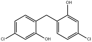 5-chloro-2-[(4-chloro-2-hydroxy-phenyl)methyl]phenol Struktur