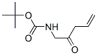 Carbamic acid, (2-oxo-4-pentenyl)-, 1,1-dimethylethyl ester (9CI) Structure