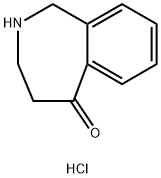 1,2,3,4-四氢苯并[C]高哌嗪-5-酮盐酸盐, 1215074-38-6, 结构式