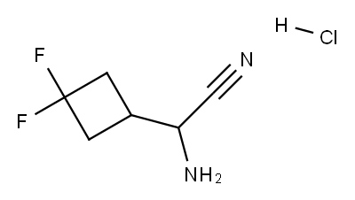 1215166-79-2 2-氨基-2-(3,3-二氟环丁基)乙腈