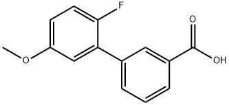 2-Fluoro-5-Methoxybiphenyl-3-carboxylic acid Structure