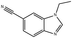 6-Cyano-1-ethylbenzoimidazole Structure