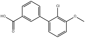 2-Chloro-3-Methoxybiphenyl-3-carboxylic acid Structure