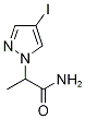 2-(4-碘-1H-吡唑-1-基)丙酰胺 结构式