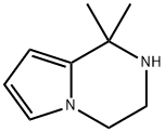 1,1-dimethyl-1,2,3,4-tetrahydropyrrolo[1,2-a]pyrazine(SALTDATA: FREE) Structure