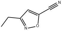 3-ethyl-5-isoxazolecarbonitrile(SALTDATA: FREE) 化学構造式