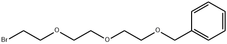 Benzene, [[2-[2-(2-bromoethoxy)ethoxy]ethoxy]methyl]- Struktur