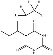 BUTABARBITAL-D5 Structure