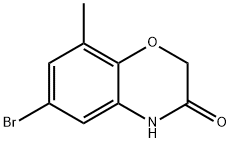 6-溴-8-甲基-2H-苯并[B][1,4]咯嗪-3(4H)-酮, 121564-97-4, 结构式