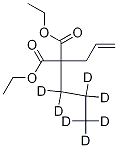 2-Propenyl-(propyl-d7)-propanedioic Acid Diethyl Ester Structure