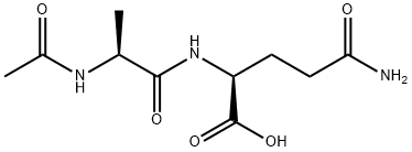 AC-ALA-GLN-OH Struktur