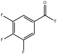 Benzoyl fluoride, 3,4,5-trifluoro- (9CI) Struktur
