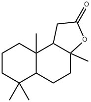 decahydro-3a,6,6,9a-tetramethylnaphtho[2,1-b]furan-2(1H)-one|香紫苏内酯