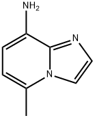 IMidazo[1,2-a]pyridin-8-aMine, 5-Methyl- 结构式