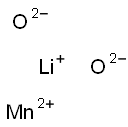 锂-二氧化锰, 12162-79-7, 结构式
