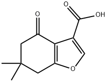 6,6-DIMETHYL-4-OXO-4,5,6,7-TETRAHYDRO-1-BENZOFURAN-3-CARBOXYLIC ACID Structure