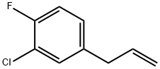 1-allyl-3-chloro-4-fluorobenzene Struktur