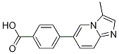 Benzoic acid, 4-(3-MethyliMidazo[1,2-a]pyridin-6-yl)- Structure