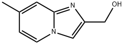 2-(羟甲基)-7-甲基咪唑并[1,2-A]吡啶,1216294-32-4,结构式