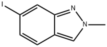 6-碘-2-甲基-2H-吲唑, 1216387-68-6, 结构式