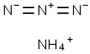 アンモニウムアザイド 化学構造式