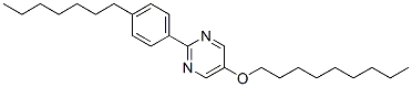 2-(4-Heptylphenyl)-5-(nonyloxy)-pyrimidine Structure