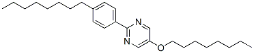 5-(Octyloxy)-2-(4-octylphenyl)-pyrimidine Structure