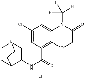 AZASETRON-D3, HYDROCHLORIDE Structure