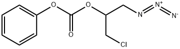 2-Azido-1-(chloroMethyl)ethyl Carbonic Acid Phenyl Ester Structure