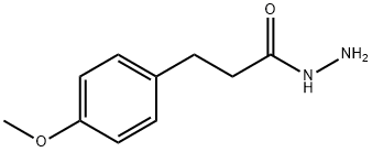 3-(4-甲氧苯基)丙烷肼,121670-33-5,结构式