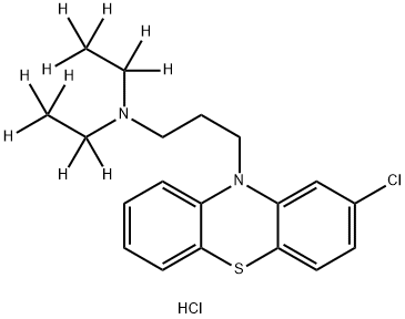 Chlorproethazine Structure