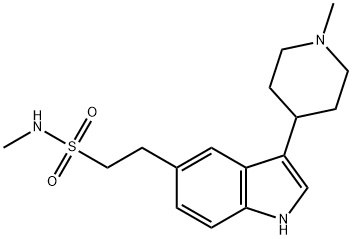 ナラトリプタン 化学構造式