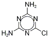 Desethyl-desisopropyl Atrazine-13C3 Structure