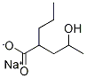 4-Hydroxy Valproic Acid Sodium Salt(Mixture of diastereomers) 结构式