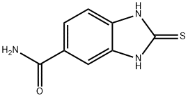 1H-Benzimidazole-5-carboxamide,2,3-dihydro-2-thioxo-(9CI) Structure