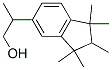 β,1,1,2,3,3-ヘキサメチル-5-インダンエタノール 化学構造式