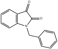 1-ベンジル-2,3-インドリンジオン 化学構造式