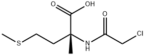 Isovaline,  N-(chloroacetyl)-4-(methylthio)-  (9CI)