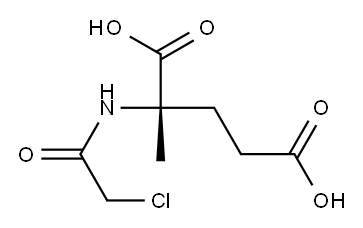 Glutamic  acid,  N-(chloroacetyl)-2-methyl-  (9CI) Structure