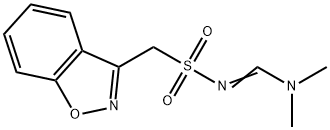 Zonisamide N,N-Dimethylformimidamide Struktur
