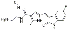 N-(2-AMinoethyl)-5-[(Z)-(5-fluoro-1,2-dihydro-2-oxo-3H-indol-3-ylidene)Methyl]-2,4-diMethyl-1H-pyrrole-3-carboxaMide Hydrochloride