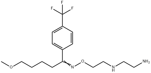 N-(Ethylamino) Fluvoxamine
 Structure