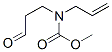 Carbamic  acid,  (3-oxopropyl)-2-propenyl-,  methyl  ester  (9CI) Structure