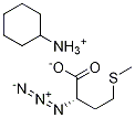 (S)-2-叠氮-4-(甲硫基)丁酸 环己铵盐 结构式