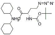 N-Boc-4-azido-L-hoMoalanine (dicyclohexylaMMoniuM) salt Structure