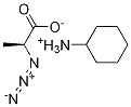 (S)-2-叠氮丙酸 环己铵盐, 1217462-58-2, 结构式